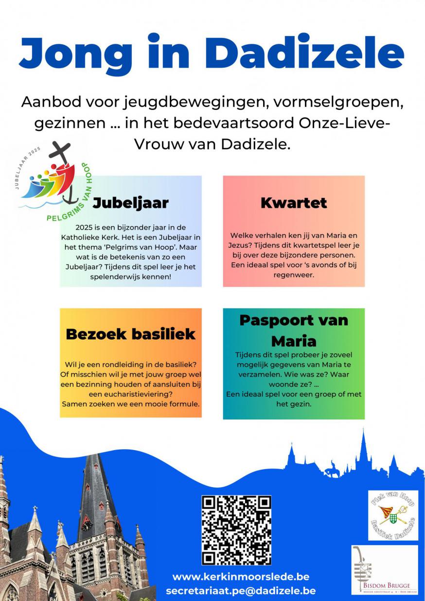 aanbod spelen om en rond basiliek Dadizele © bedevaarten