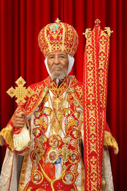 De overleden Eritrees-orthodoxe patriarch Aboene Kerlos. 