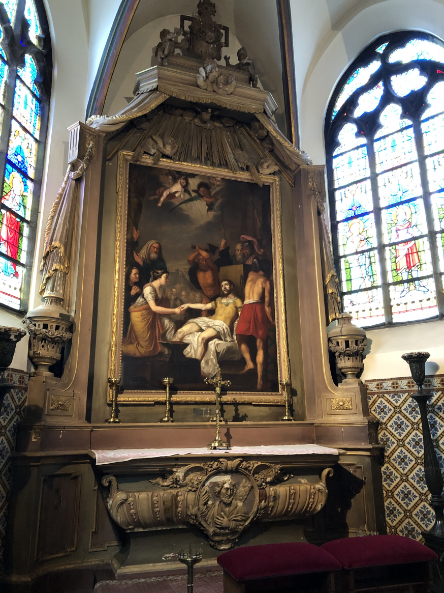 De marteling van St. Adriaan (Hoofdkerk Geraardsbergen) © Daniel Van Nieuwenhuyze