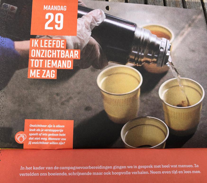 Adventskalender 29 nov 2021 © Welzijnszorg 2021