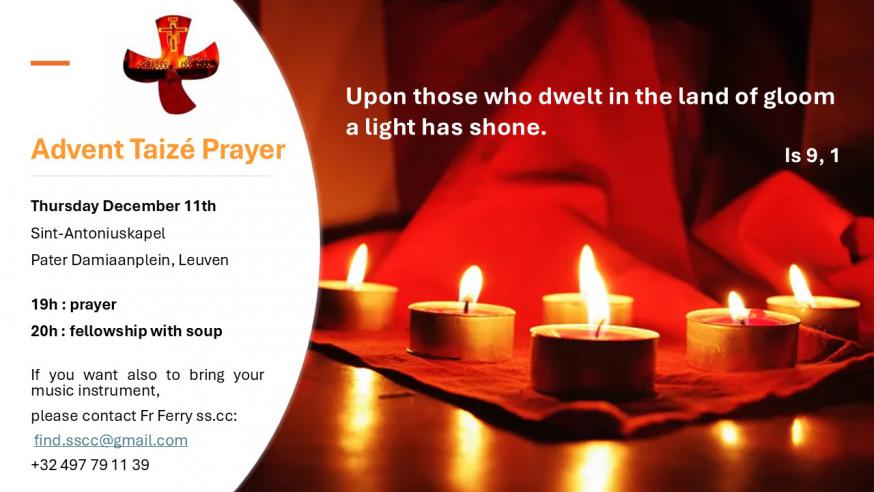 Advent Taizé Prayer English © Quentin Huillard