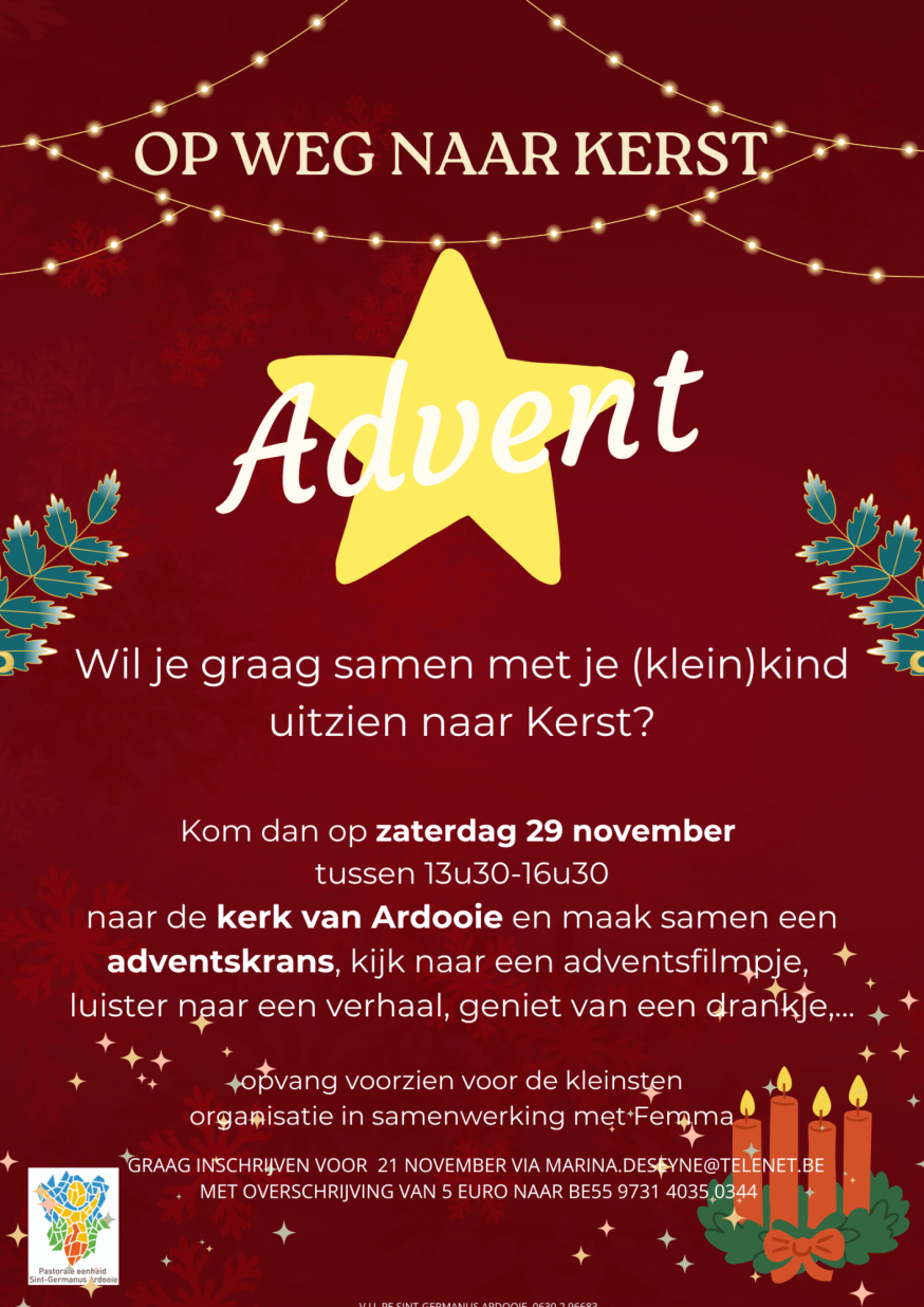 Op weg naar Kerst in Ardooie © PE Sint-Germanus Ardooie