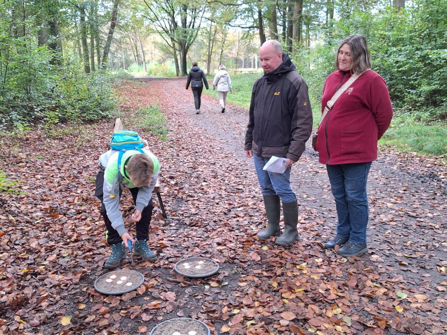 Als pelgrims van hoop onderweg. © Caroline Decanniere
