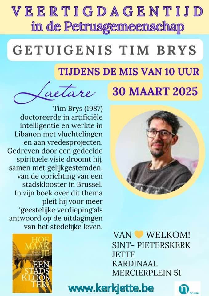 tim brys jette  © Kerk Jette 