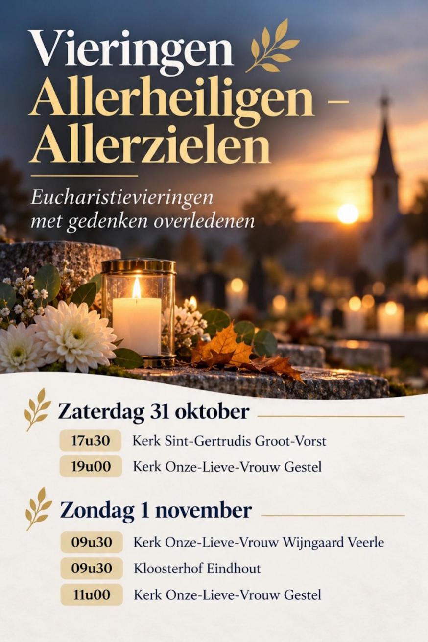 Vieringen Allerheilen 2026 © Chatgpt.com