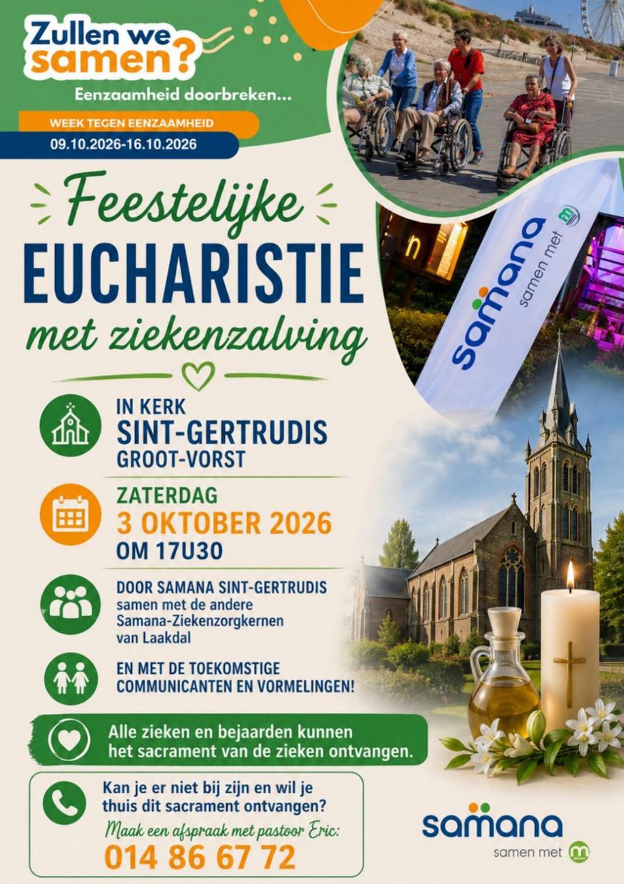 Viering mzt ziekenzalving 