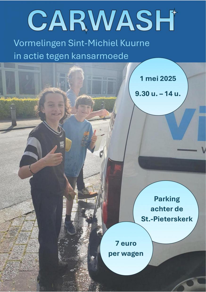 Carwash vormelingen 2025 © Karen Devroe