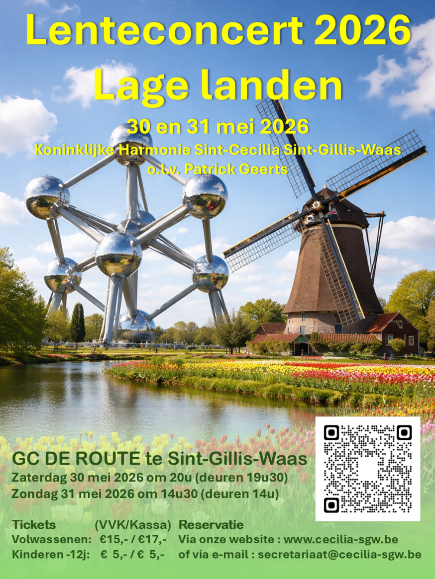 Lenteconcert Sint-Gillis-Waas 2026 