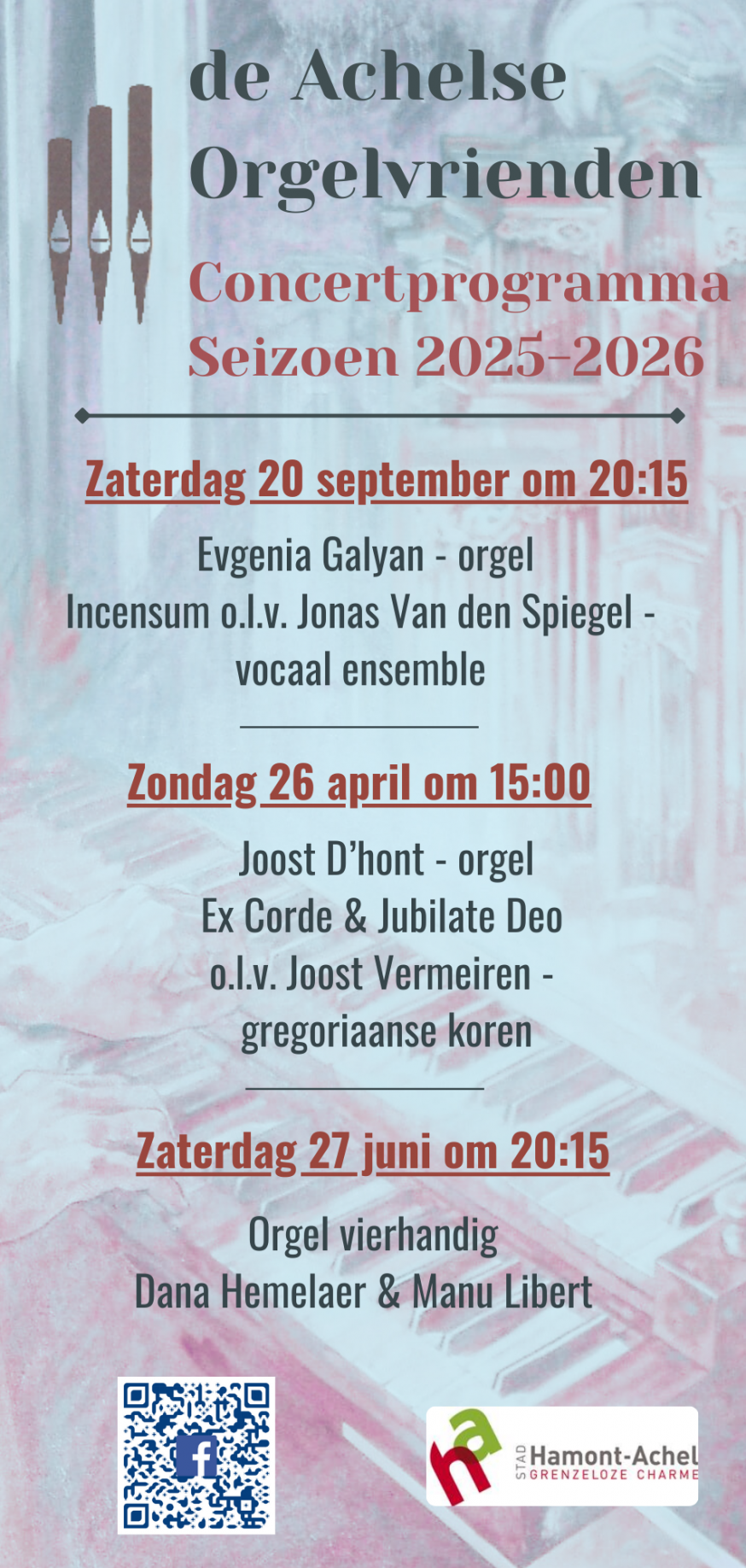 affiche 25-26 © Achelse Orgelvrienden
