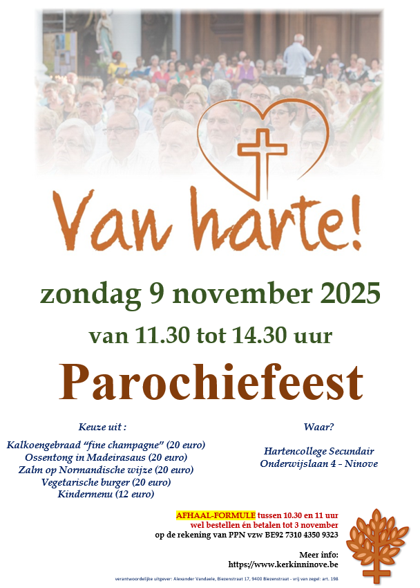 Parochiefeest 2025 in de Sint-Corneliusparochie Ninove © Alexander Vandaele