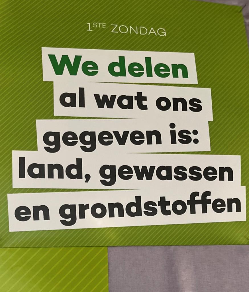 Affiche eerste vastenzondag bis © Broederlijk Delen