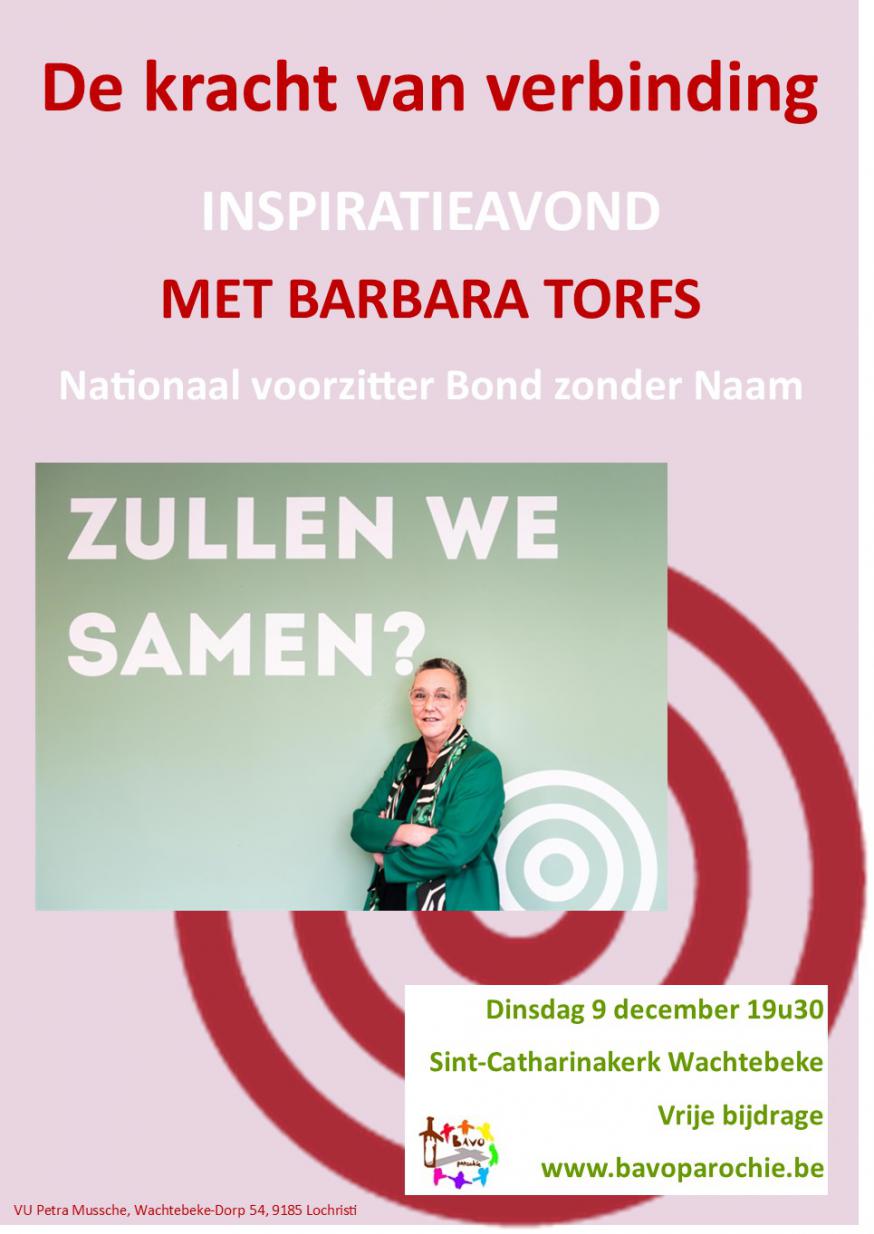 De kracht van verbinding - inspiratieavond in Wachtebeke © PM