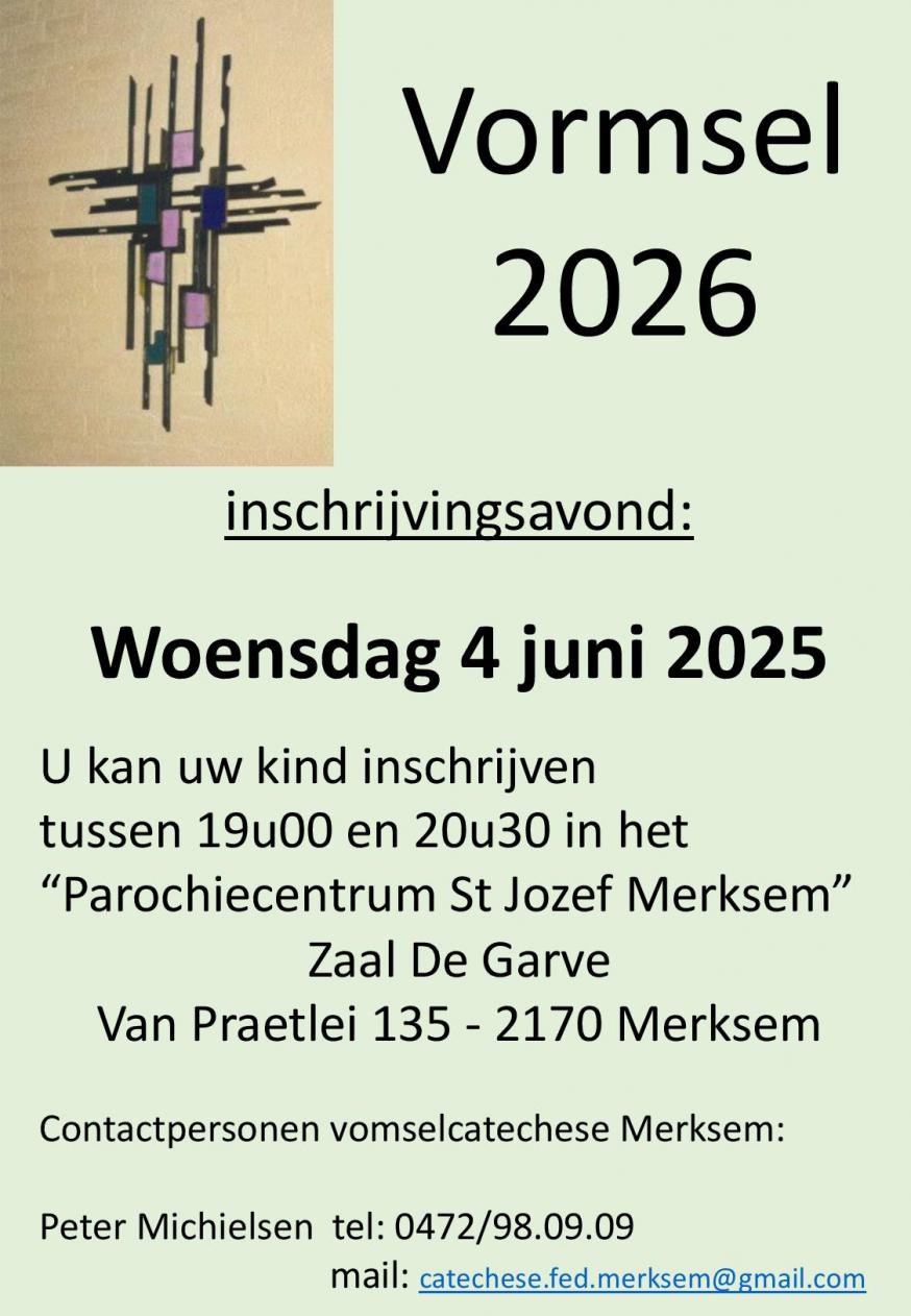 Vormsel 2026 