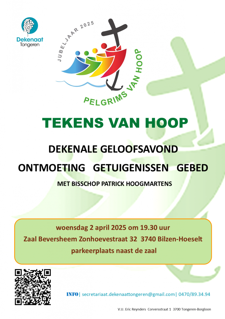 Geloofsavond © dekenaat Tongeren