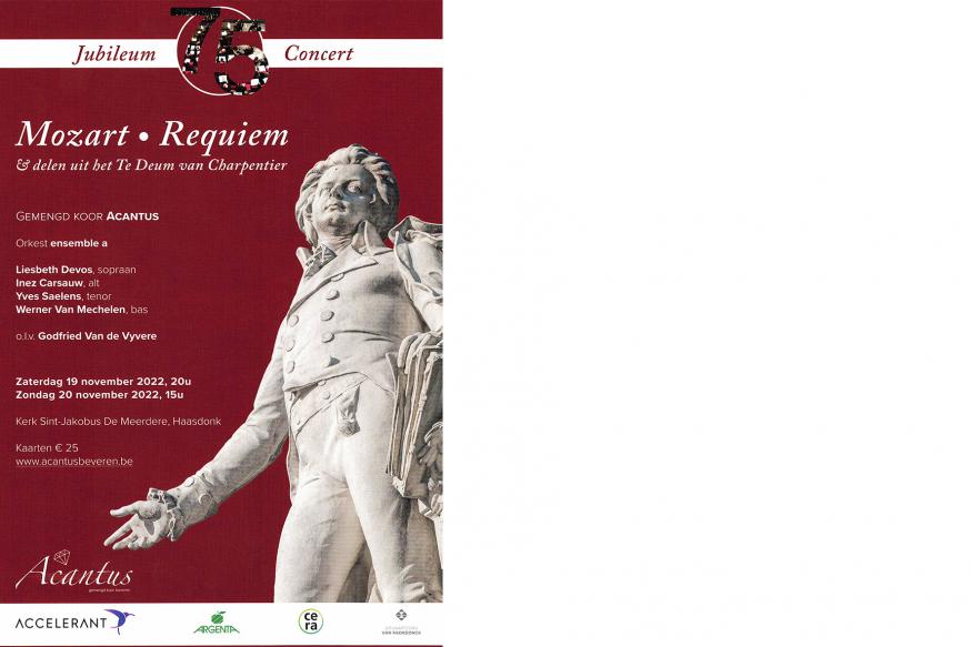 Jubileumconcert Acantus © Acantus Beveren