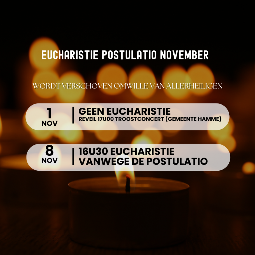 Eucharistieviering © Gracy Peelman