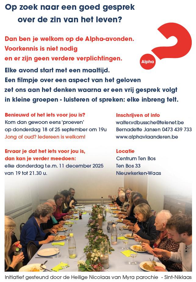 Alpha cursus 2025 