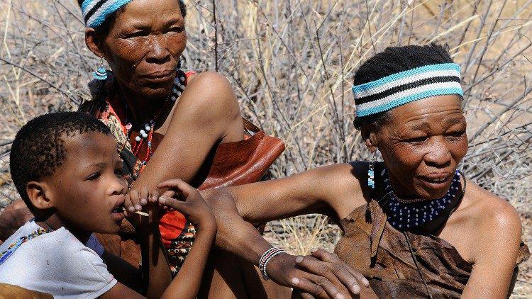 Moeders in Botswana © Vatican Media