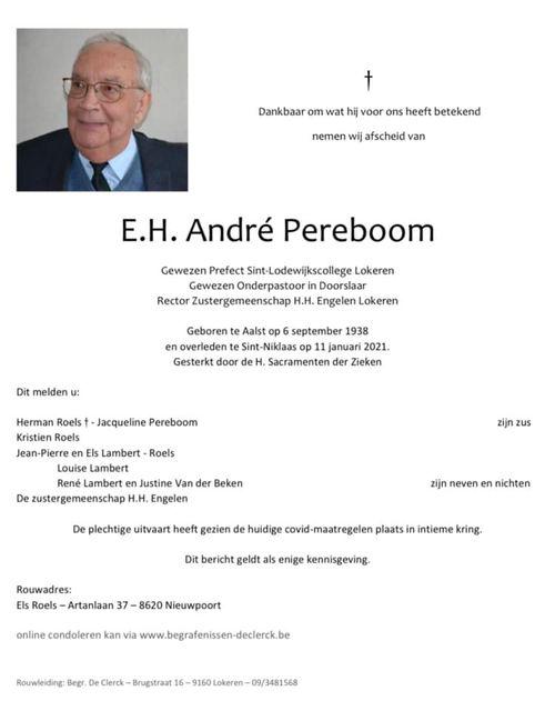 E.H.André Pereboom 