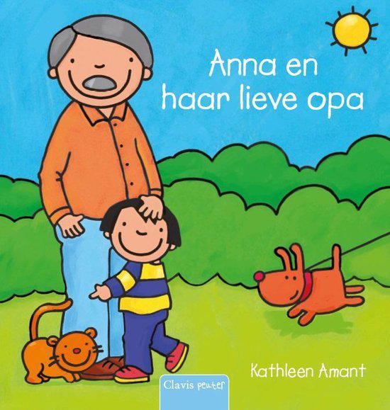 Anna en haar lieve opa © Kathleen Amant, Clavis