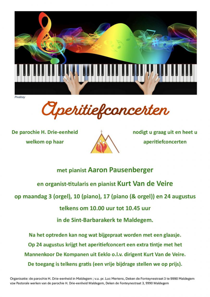 Aperitiefconcerten © Parochie Maldegem