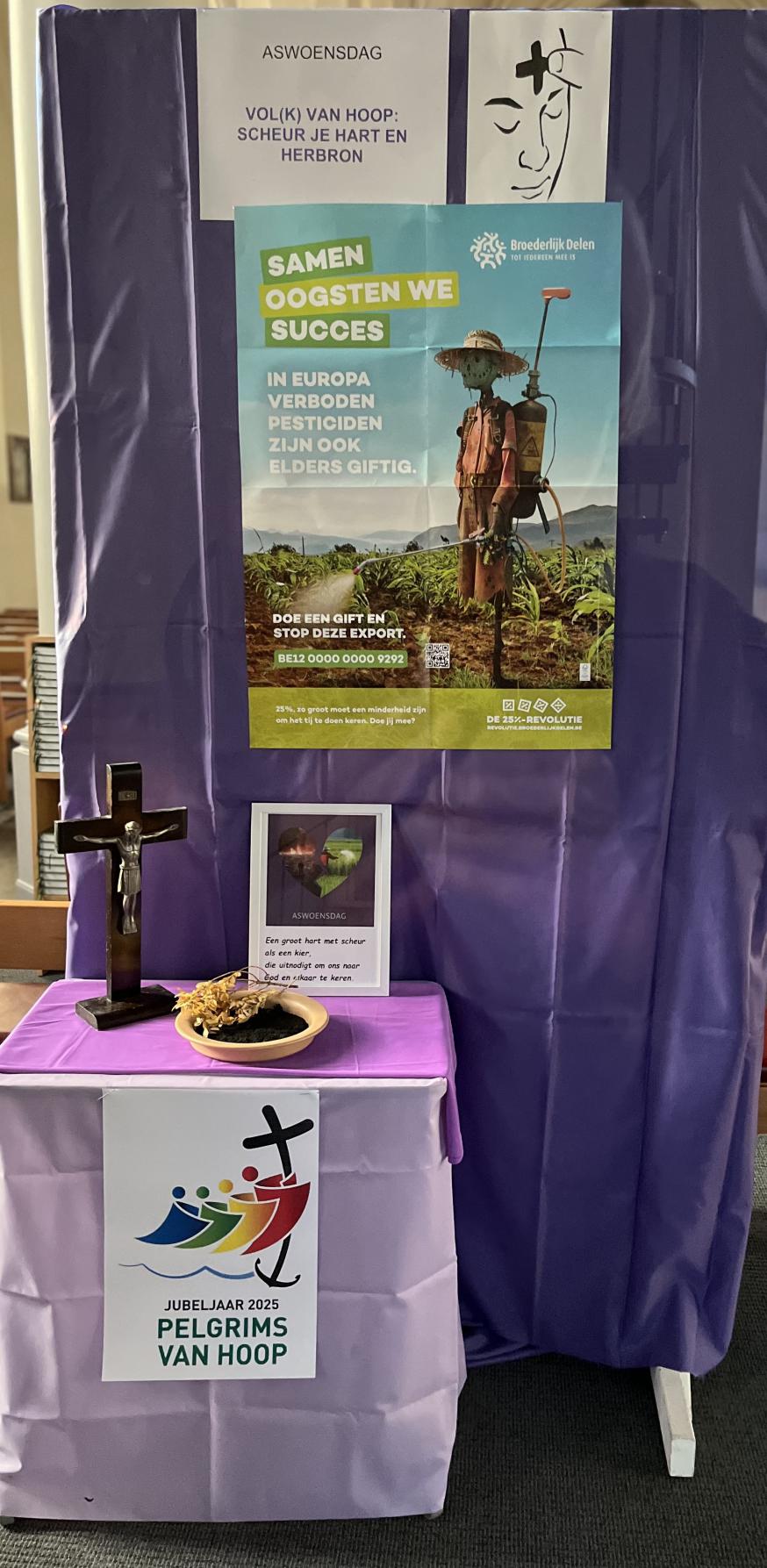 Aswoensdag Sint-Antonius Abt © Parochie Sint-Antonius Abt