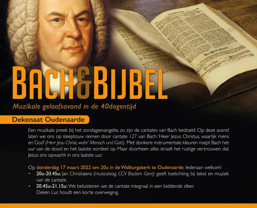 Bach en de Bijbel - dekenaat Oudenaarde 