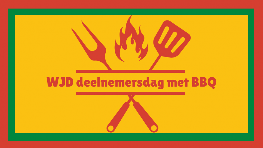 We genieten samen van een Portugese BBQ 