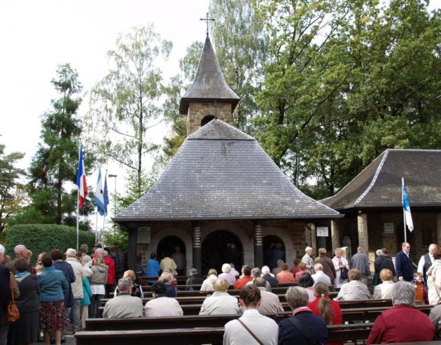 Op bedevaart naar Banneux 