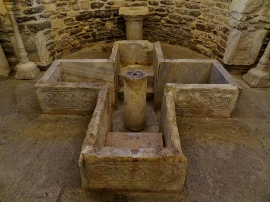 Baptisterium der Panagia Ekatontapyliani, Parikia, Paros, Griekenland © Olaf Tausch