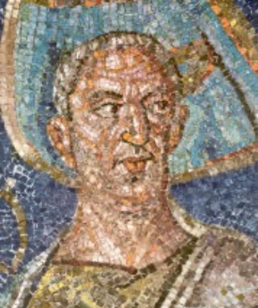 Bartholomeüs, mozaïek in Ravenna (Italië) voor het jaar 600 