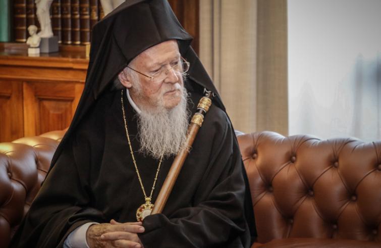Oecemenisch patriarch Bartholomeos I van Constantinopel © SIR Oecemenisch patriarch Bartholomeos I van Constantinopel © SIR
