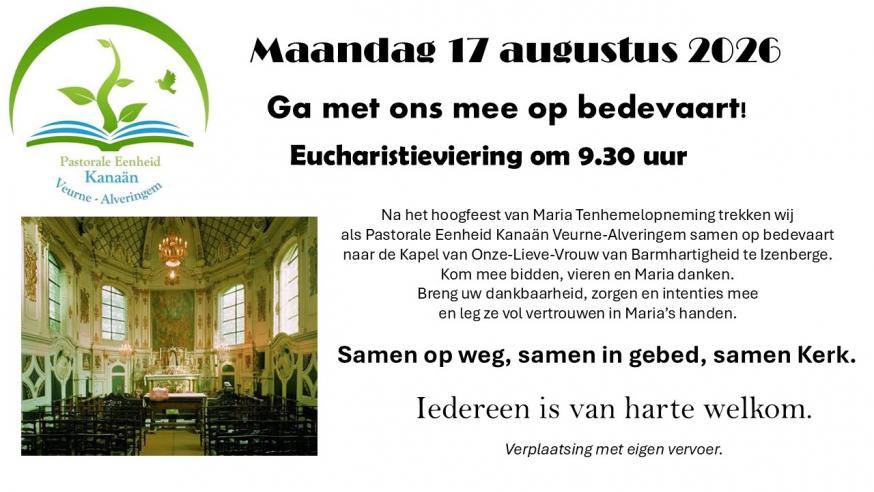 Samen op bedevaart © PVC