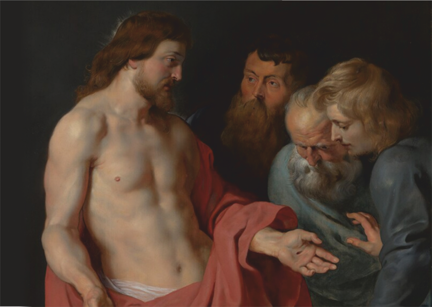 Pieter-Paul Rubens, De Heilige Apostel Thomas, olie op paneel, MSK, Antwerpen © Wikimedia Commons