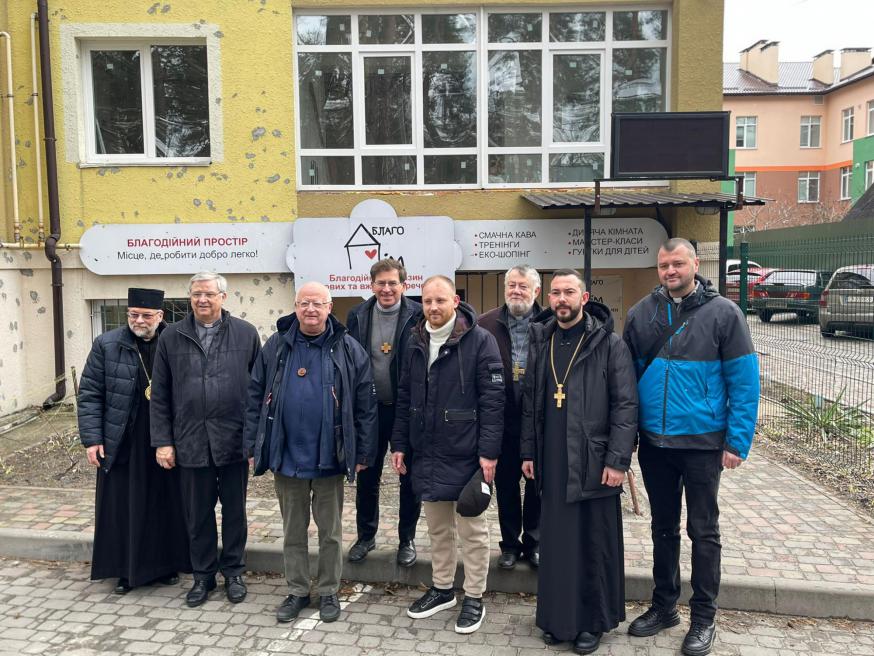 Bezoek aan het project BlagoDIM in Irpin 