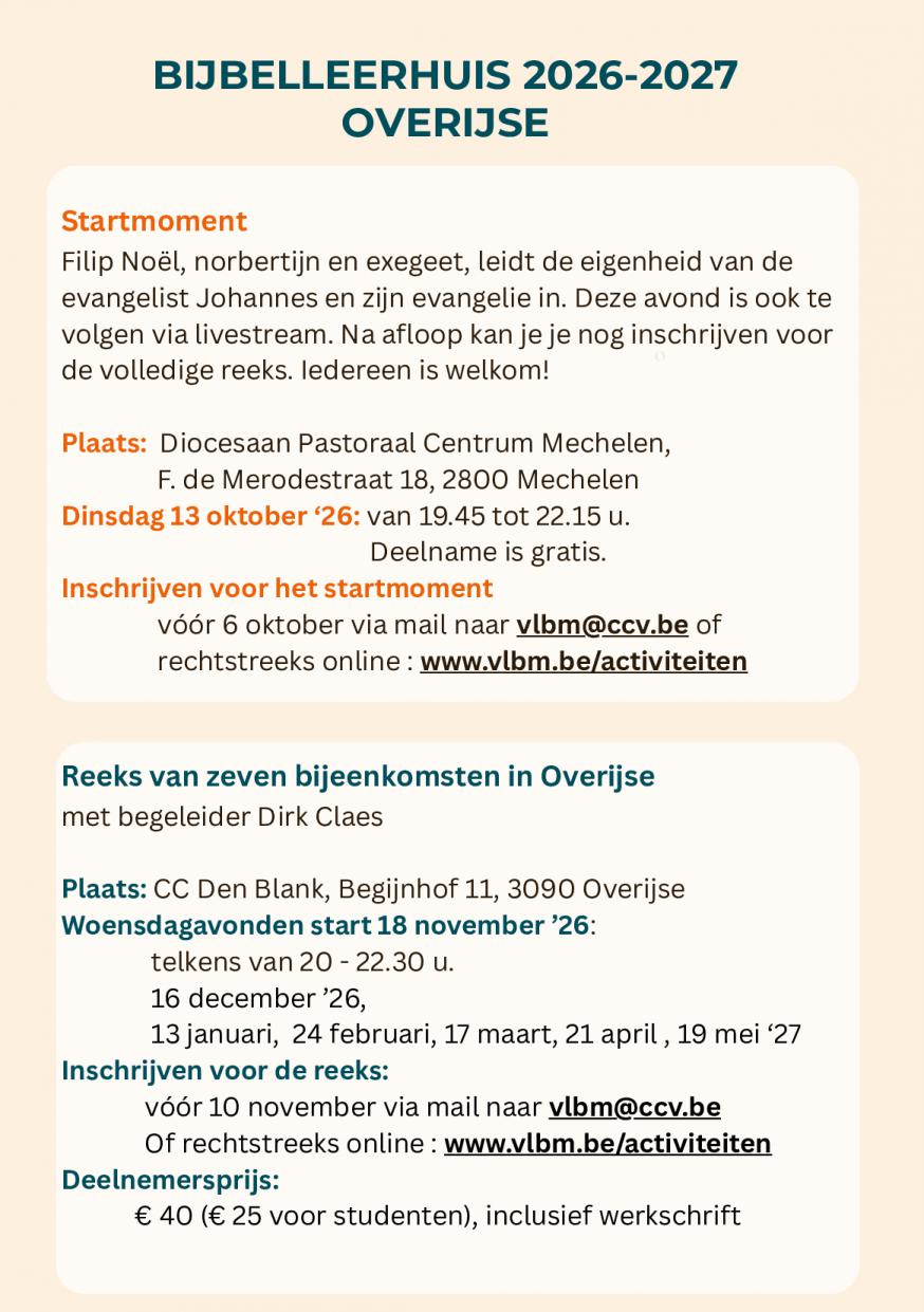 Bijbelleerhuis Johannes 1 