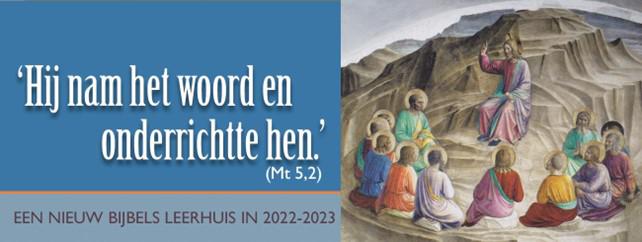 Bijbels Leerhuis 2022-2023 © CCV in het Bisdom Gent