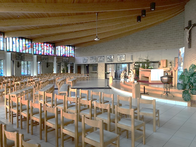 Binnenzijde St-Pauluskerk 