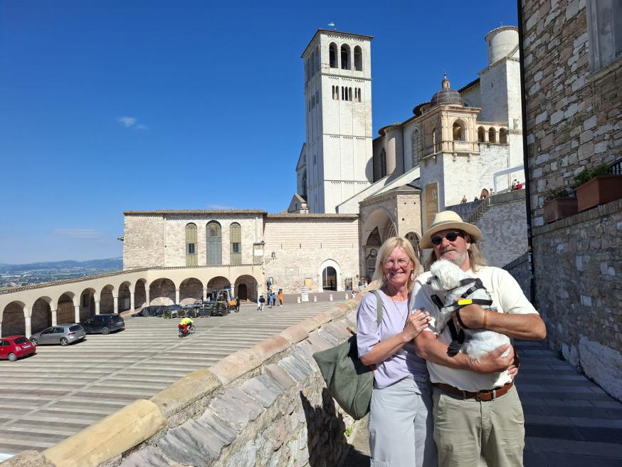 Te voet naar Assisi © Nancy Cappelle