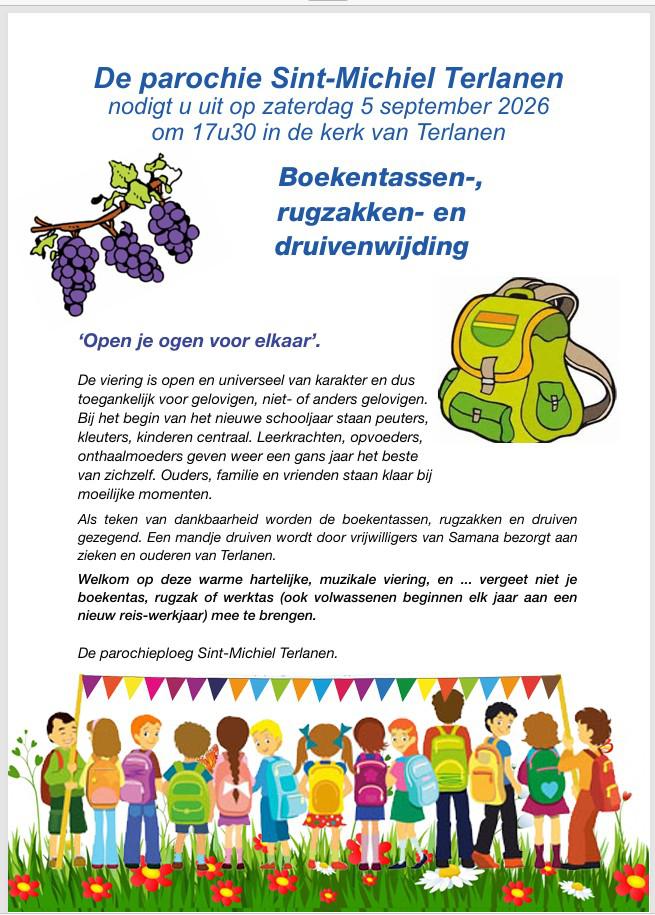 Boekentassenviering Terlanen 