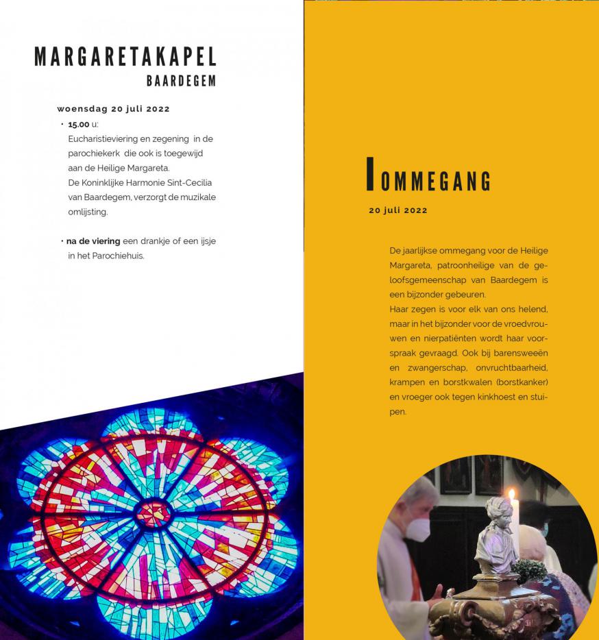 Ommegang ter ere van de H. Margareta 