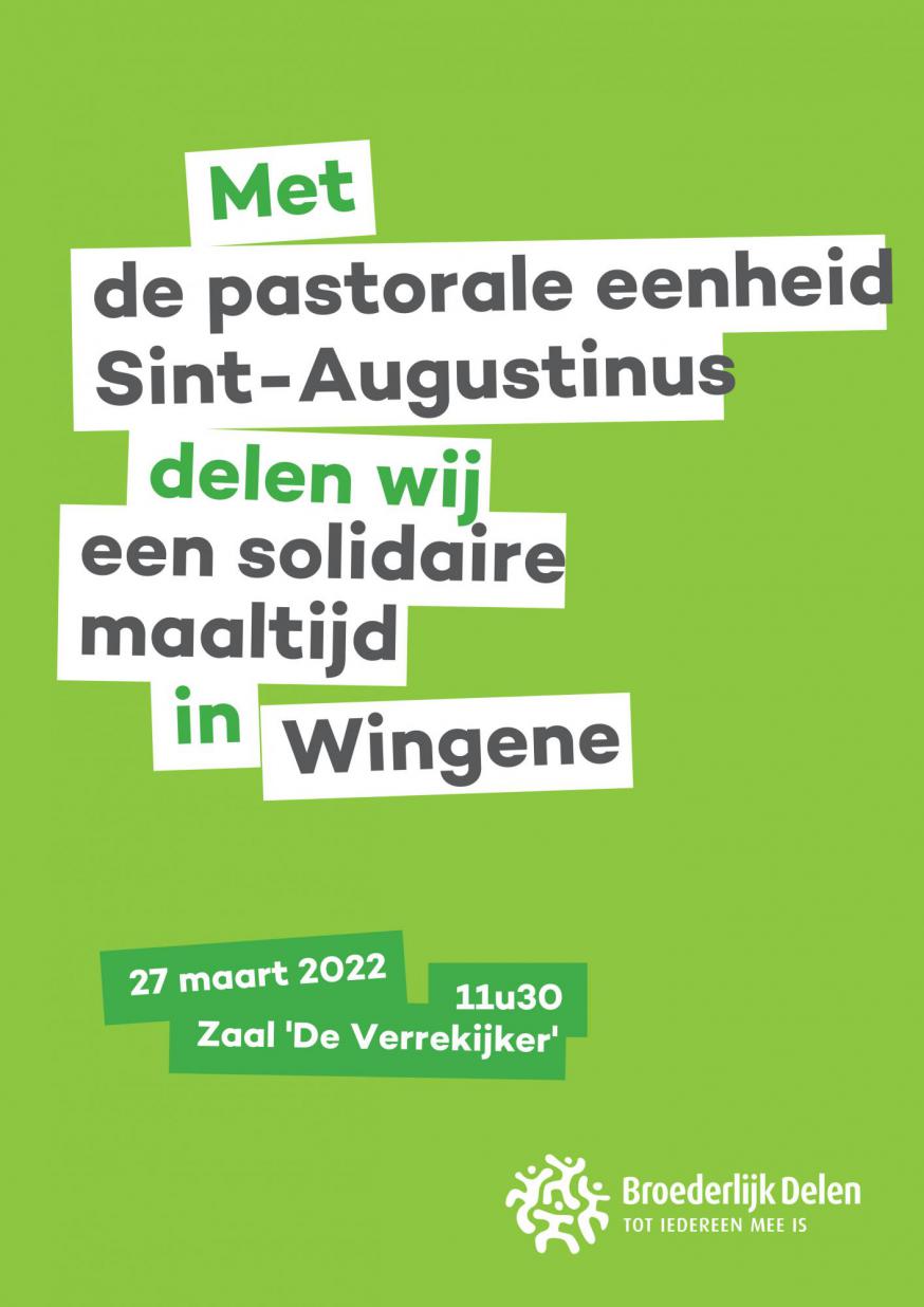 Culinair solidair in Wingene 