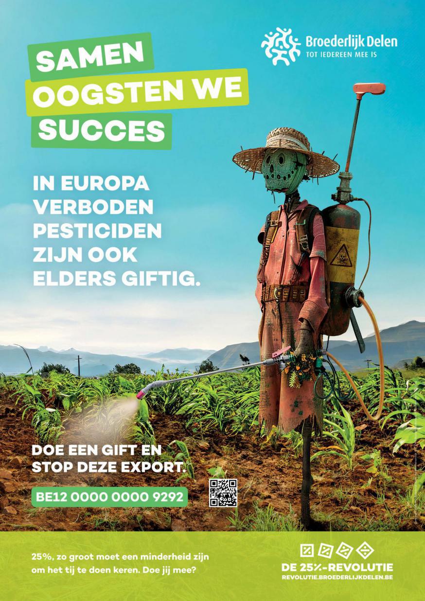 Samen oogsten we succes - Broederlijk Delen - Campagne 2025 © Broederlijk Delen