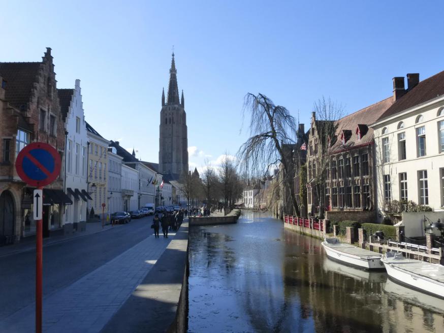 De Dijver in Brugge © Onroerend Erfgoed
