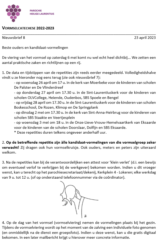 Nieuwsbrief 8 