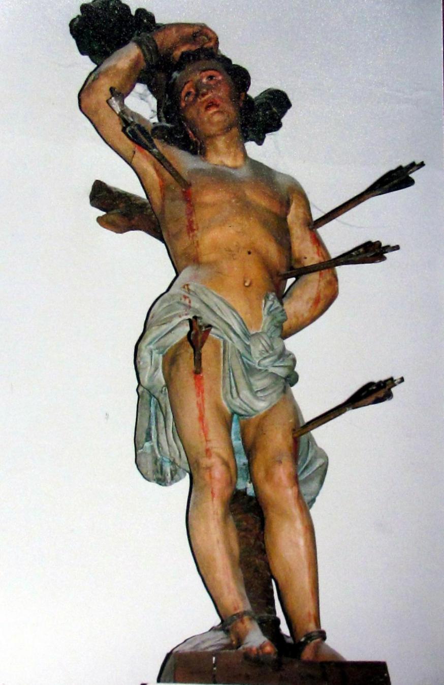 Sint-Sebastiaan in de Sint-Martinuskerk in Retie. © Kerkfabriek Sint-Martinus Retie