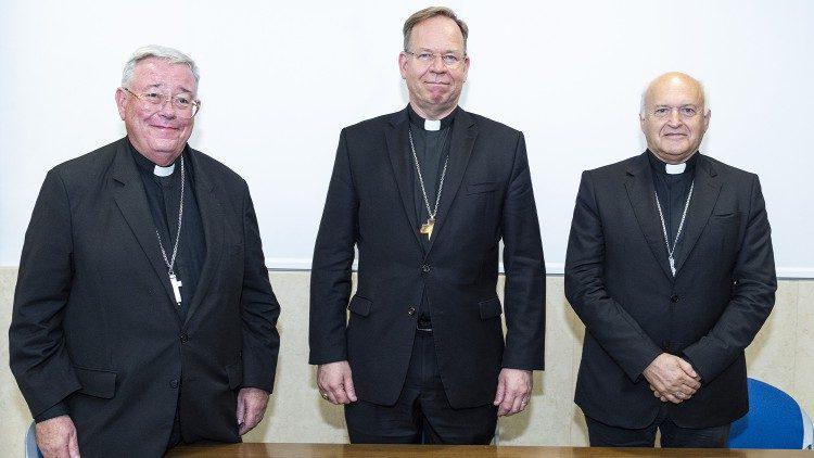 Het presidium van CCEE © Vatican Media