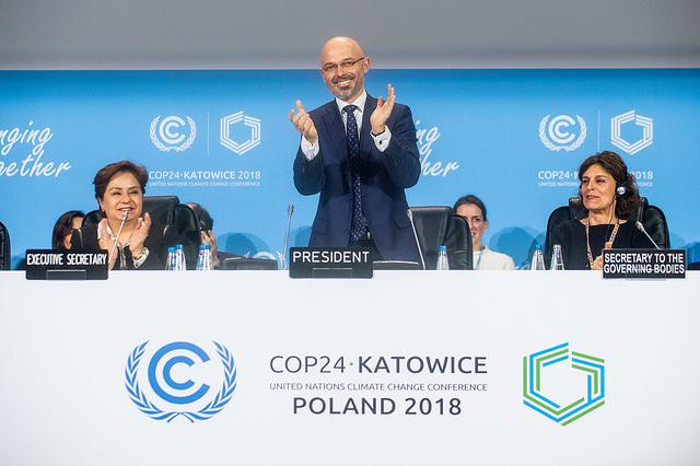 De opluchting op het einde van COP24 © COP24