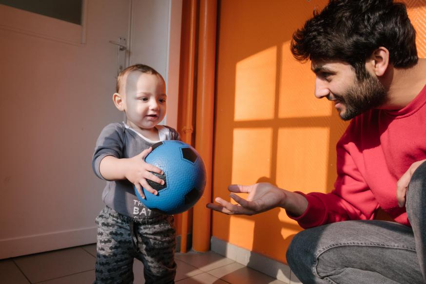 Migranten en vluchtelingen dragen ook bij tot onze samenleving © Isabel Corthier/Caritas International Migranten en vluchtelingen dragen ook bij tot onze samenleving © Isabel Corthier/Caritas International