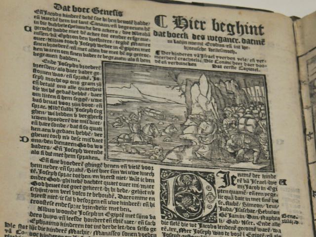 De Liesveltbijbel  uit 1542 © Philippe Keulemans/Museum Catharijneconvent